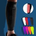 In-Stock Elastic Honeycomb Calf Support Sleeve Shin Guard Sports Running Leg Brace Compression Protection Adults Football Soccer