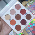 9 Color Eyeshadow Palette Vegan Private Label Eye Shadow Palette Custom Logo