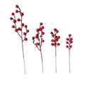 Christmas Decorations Plastic Red Berry Artificial Flowers Berries for New Year Party