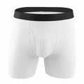 Plus Size Cheap Cotton Male Underwear Boxer Shorts White Men's Briefs Boxers With Pouch
