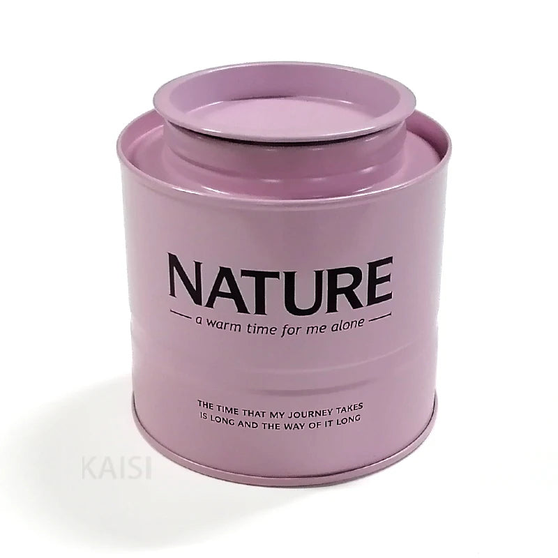 Manufacturer Stacked Custom Printing Round Christmas Tins Biscuit Tea Tin Cans