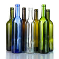 Colorful Clear Frosted Wine Glass Bottle 500ml 750ml 1000ml Empty Vino De Burdeos Envases De Vidrio Botella