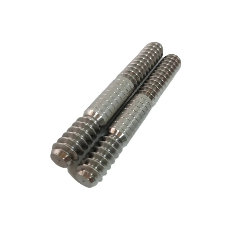 Xmlivet OD 9.3mm Billiards Pool Cue Joint Thread Insert Pin Stainless Steel 3/8-10 Male Joint Billiards Accessories