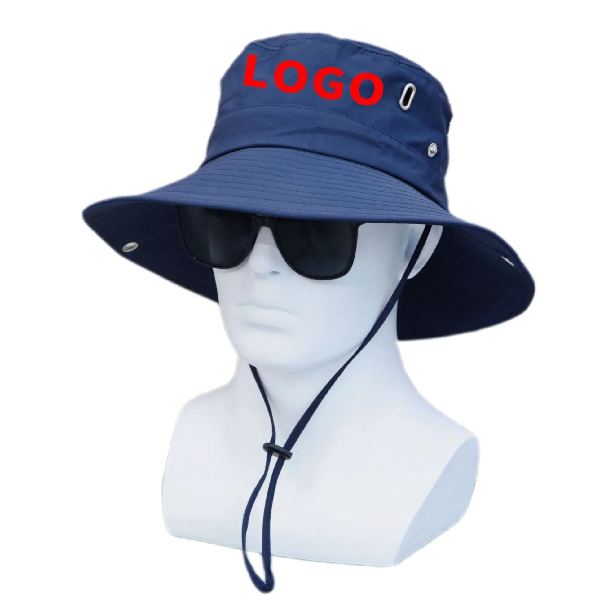 Men Women Custom OEM Fishing Boonie Sun Golf Bucket Caps Hat Custom Wide Brim Foldable & Adjustable Bucket Hats Wholesale