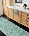 2'x6' Christmas Runner Rug Non-Slip Design Washable Soft Santa Claus Kitchen Entryway Carpet Machine Made for Holiday Decor