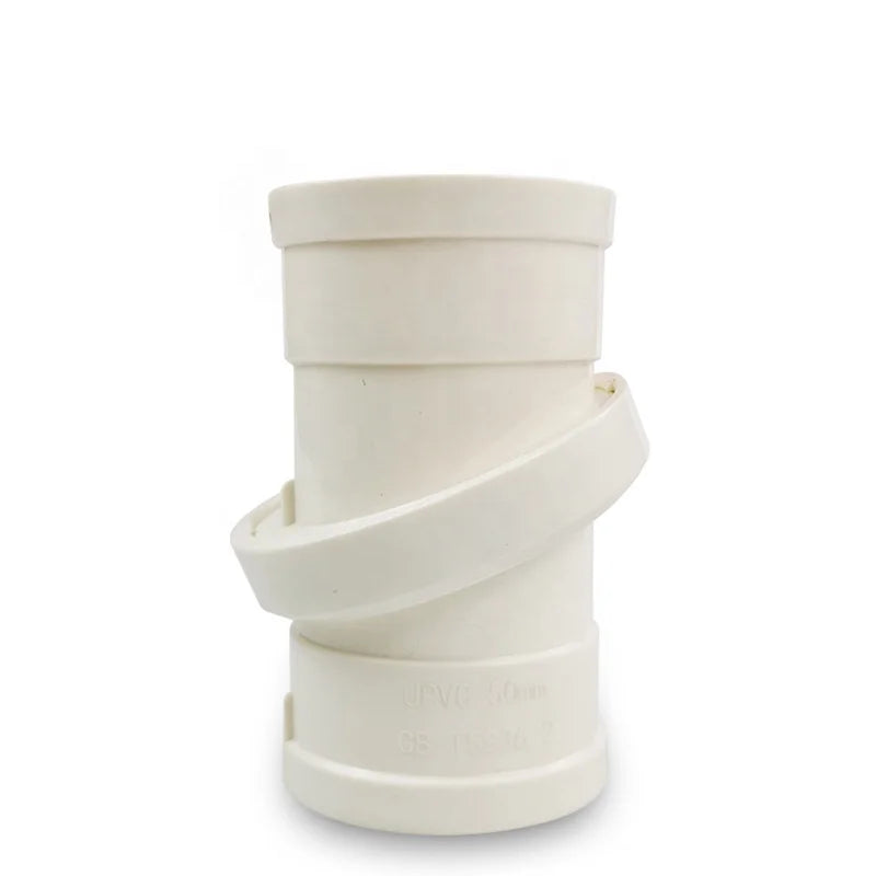YIFENG PVC Spiral Elbow DN50 PVC Fittings Spiral Elbow Pipe and Pipe Fitting