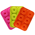 Manjia Silicone Donut Pans Nonstick Round Molds Silicone Cake Mold Baking/ Diy Tool for Cake Cupcakes Cookies Bagels