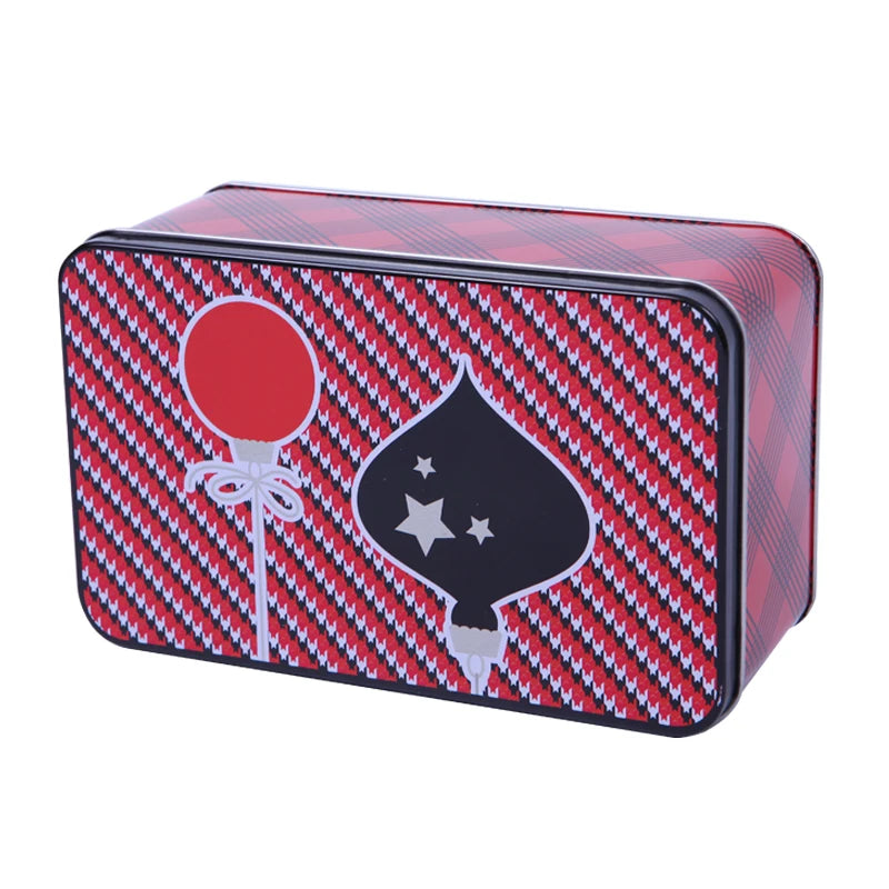 Competitive Price Rectangle Tinplate Cake Cookie Biscuit Tin Box Food Grade Air Tight Customized Color for Sale