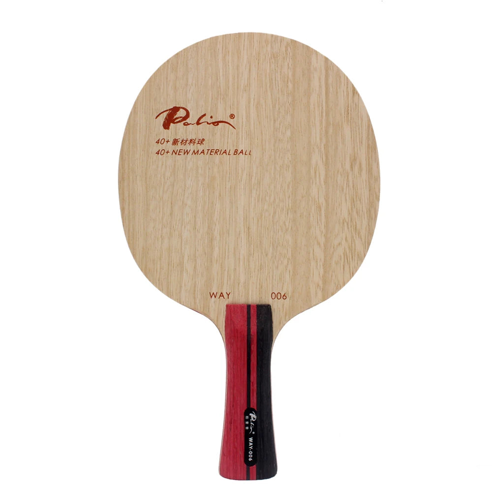 Palio Way 006 Pure Wood Professional 7 Layer Attack Ping Pong Blade Offensive Table Tennis Blade