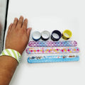 Customized Promotional Silicone Slap Bracelet Novelty Gifts with Any Logo