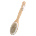 Double-Sided Massage Brush Body Shower Scrubber Body Exfoliator Dry Brush