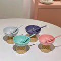 Korean-style Ins Ice Cream Ceramic Cup Home Fruit Breakfast Cereal Bowl Afternoon Tea Cup