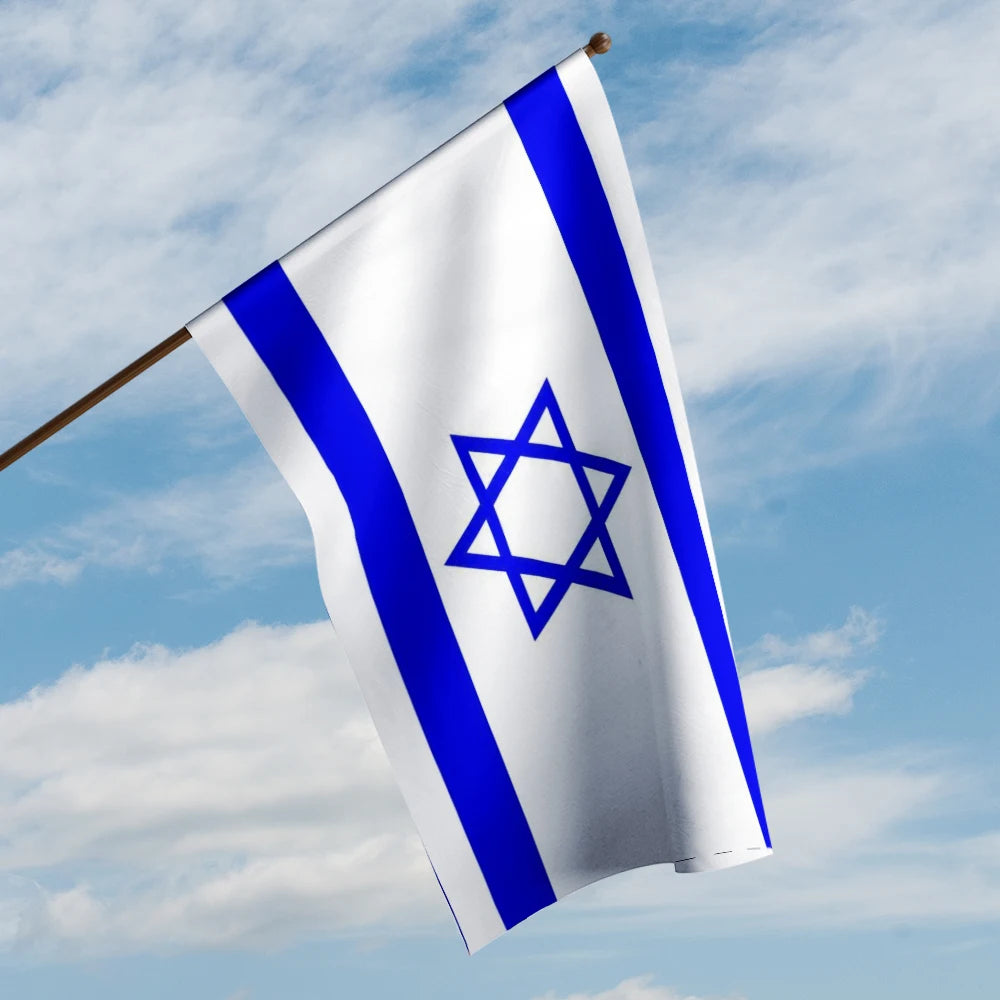Custom Design 3X5 Ft Polyester Israel the State of Israel Flag