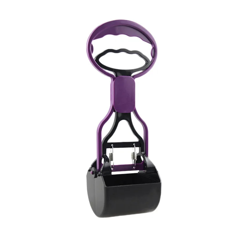 Portable Household Eco-Friendly Plastic Pet Poop Cleaning Tool Simple Style Dog Poop Picker with Poop Bags for Cats