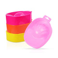 Portable Manicure Plastic Nail Polish Remover Bowl New Arrival Nail Art Soak Bowl Off Hand Spa Bath Soaker Treatment Nail Tools