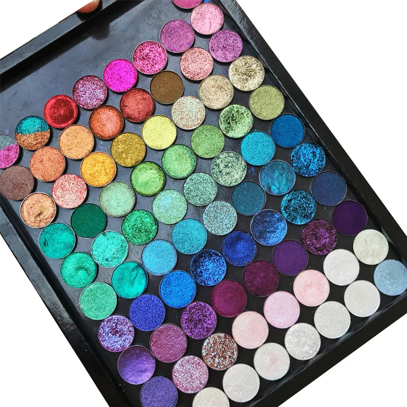 Customization Pressed Duochrome Eyeshadow Pigment Powder 100 Colors Multi Eyeshadow