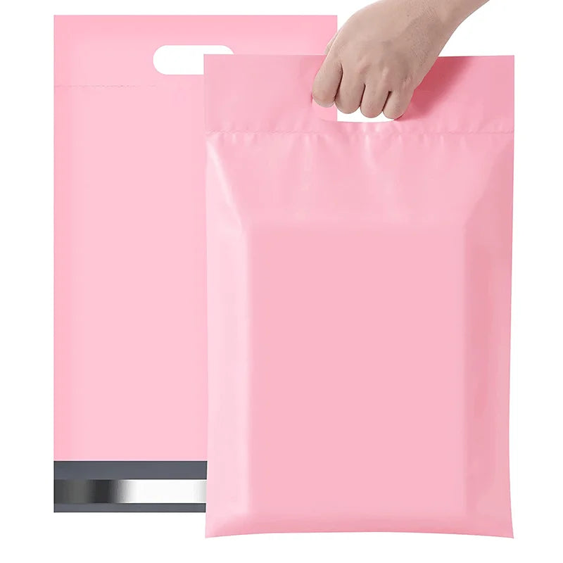 GDCX Creatrust Factories Custom Oem Poly Mailers Customised Mailer With Handle Shipping Air Mailers Plastic Packing Custom Logo