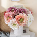 New Arrival Artificial Flower Single Head Dahlia Wedding Flower Arrangement