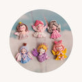 100Pcs New Angel Wings Resin Girl Cartoon Crafts Flatback Cabochon Ornament Jewelry Making Hairwear Accessories Slime Charm