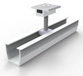 Solar Panel Aluminum Mounting Rail Solar Mini Rail U Shaped Rail for Solar Racking System