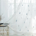Ready Stock All Our Website Factory Supply Latest Design Sheer Embroidery Lace Curtain Nets