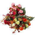 Wedding Decoration Rose Flower Simulation Rose Flower Living Room Table Decoration Rosebud