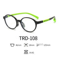 Octagon Anti Radiation Blue Light Blocking Computer Optical Glasses Tr90 Children Frame