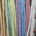 AO1000 Pastel Rainbow Anion Oxide Stone Cylinder Tube Beads for Jewelry Making Column Jewelry Beads