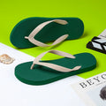New Summer Men Casual Waterproof Flip Flop Sandals Fashionable Comfortable for Indoor Outdoor Beach Use