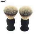Custom logo Barber Soft Hair Cleaning Men Grooming Brushes Soap Synthetic Badger Vegan Barber Shop Men's Shaving Brush