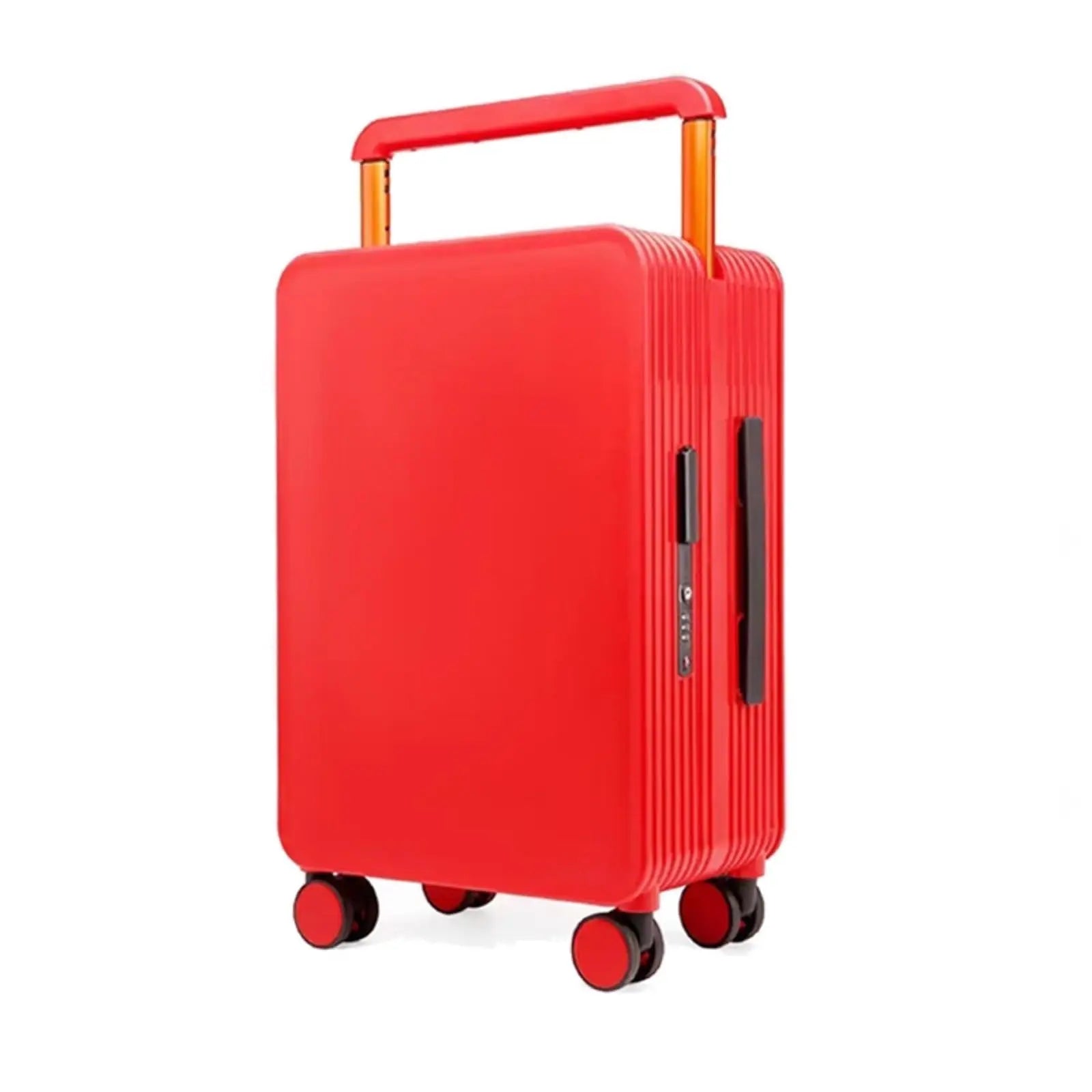 Durable Lightweight Modern Custom Logo ABS PC Material Waterproof Suitcase Silent Spinner Wheels Soft Handle TSA Lock OEM