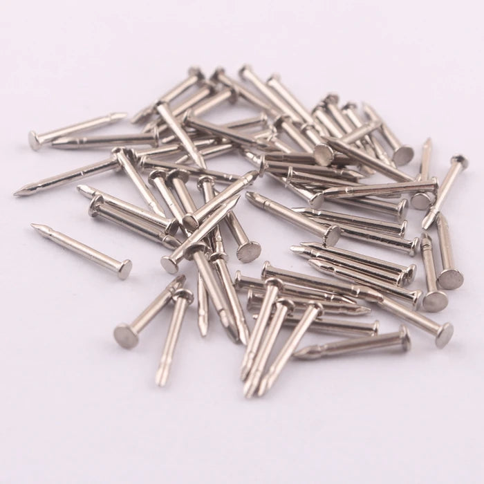 12mm Small Head Brass Nail butterfly Clutch Back Pin for Lapel Badge