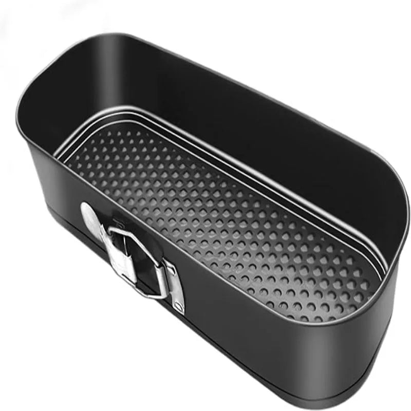 Carbon Steel Loaf Springform Cake Pan with Removable Bottom Non-Stick Baking Mold for Cheesecake Bread
