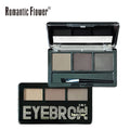 New Design Wholesale 3 Color Makeup Waterproof High Pigment Pressed Powder Eyebrow Powder in Stock