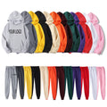 Custom logo Cotton Mix Poly Fleece Solid Back Navy Red Unisex Track Suit Sweat Suits Unisex Custom Tracksuit Set for Men