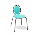 Customizable Modern Design Stackable Dining Chairs Aluminum Frame Lovely Novel Home Restaurant School Park Villa Application
