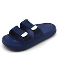 OEM Unisex Flat Open Toe Light Weight Slides Slippers for Outdoor Sports in Summer Hook Loop Features Anti-Slip Use