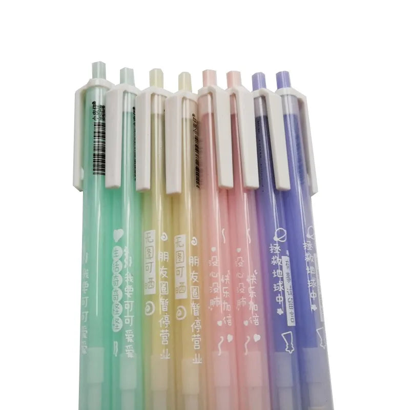 Mechanical Pencil Save the Earth Series Solid Color Gift Prize Office School Supplies Stationery 0.5mm