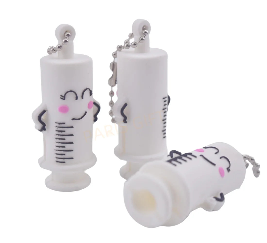 Chile Spain Hot Sale Transparent White Pvc Silicone Syringe Ampoule Opener Cutter Chicas El Rompe Ampollas Tiene Ese Corte Open