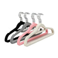 10LB MaxBlack VelvetClothes Hanger Space Saving 45cm