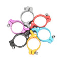 IRONDONKEY Quick Release Aluminum Alloy Seatpost Clamp for Mountain Bike Seat Tube 34.9MM 39g Red/Blue/Purple/Gold/Gray/Black