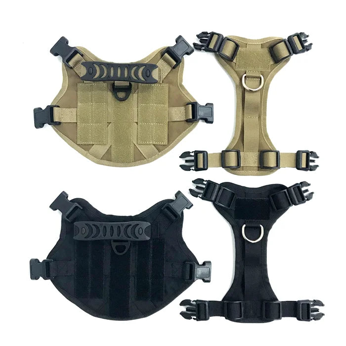 Wholesale Outdoor Nylon Large Dog Harness Adjustable Dog Harness for Dog Training Leading