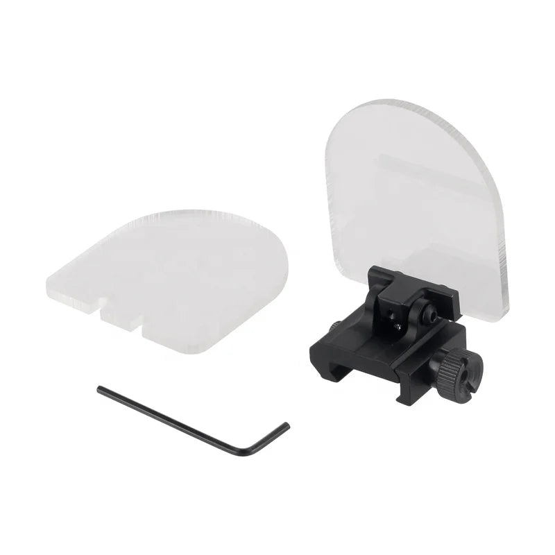 FOCUHUNTER Scope Optic Lens Protection Hight Impact Foldable Lens Cover 20mm Clear Transparent Scope Protect 2pcs in Set