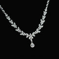 Goldleaf Fine Jewelry Necklace S925 Silver Gold Plated VVS Moissanite Diamond Link Chain Women's Wedding and Party Gift Necklace