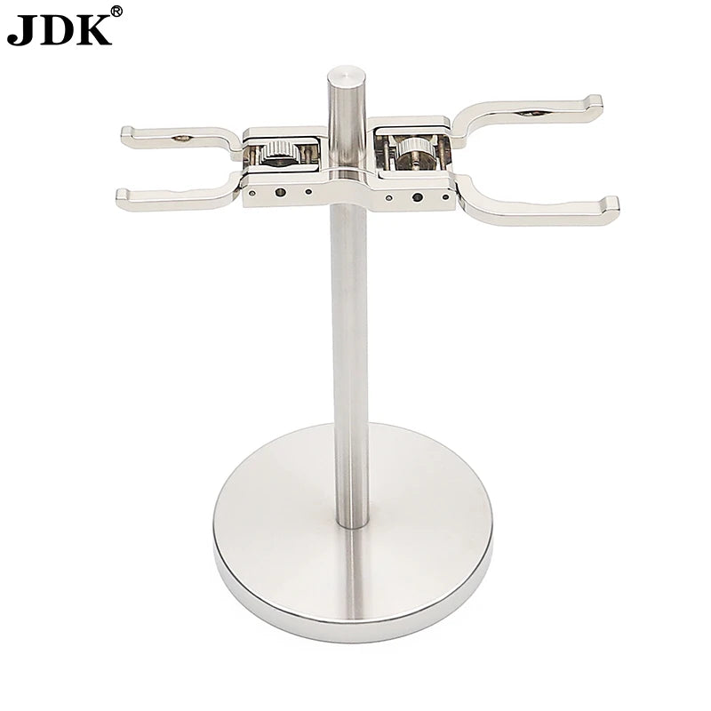 Adjustable Stand Shaving Brush and Shaving Razor Holder Stand