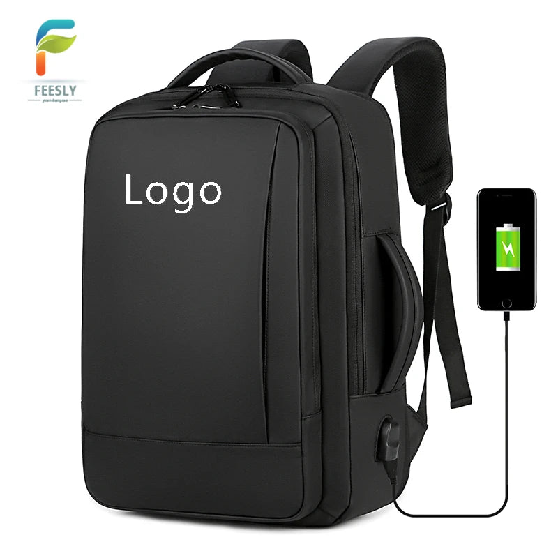 Backpack Usb Charging Interior Compartment Backpack Men Softback Physiological Curve Back Waterproof Mochila Back Pack
