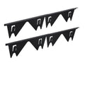 Stainless Steel Retractable Stove Gap Cover Counter Gap Cover with Utensils Includes Metal Fork