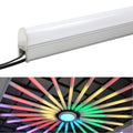 Addressable Outdoor Waterproof Ip67 DC12V 24V 12W Hurdle Lamp SPI Digital Tube RGBW RGB Tube Led Light Bar