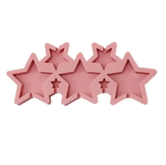 HY 3shapes Lollipop Molds Lollypop Sucker Sticks for Hard Candy Children Family Gatherings Birthday Parties