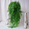F213 Wholesale Outdoor Home Wall Decoration Simulation Vine Artificial Ivy Leaves Hanging Artificial Vines Leaves Plants